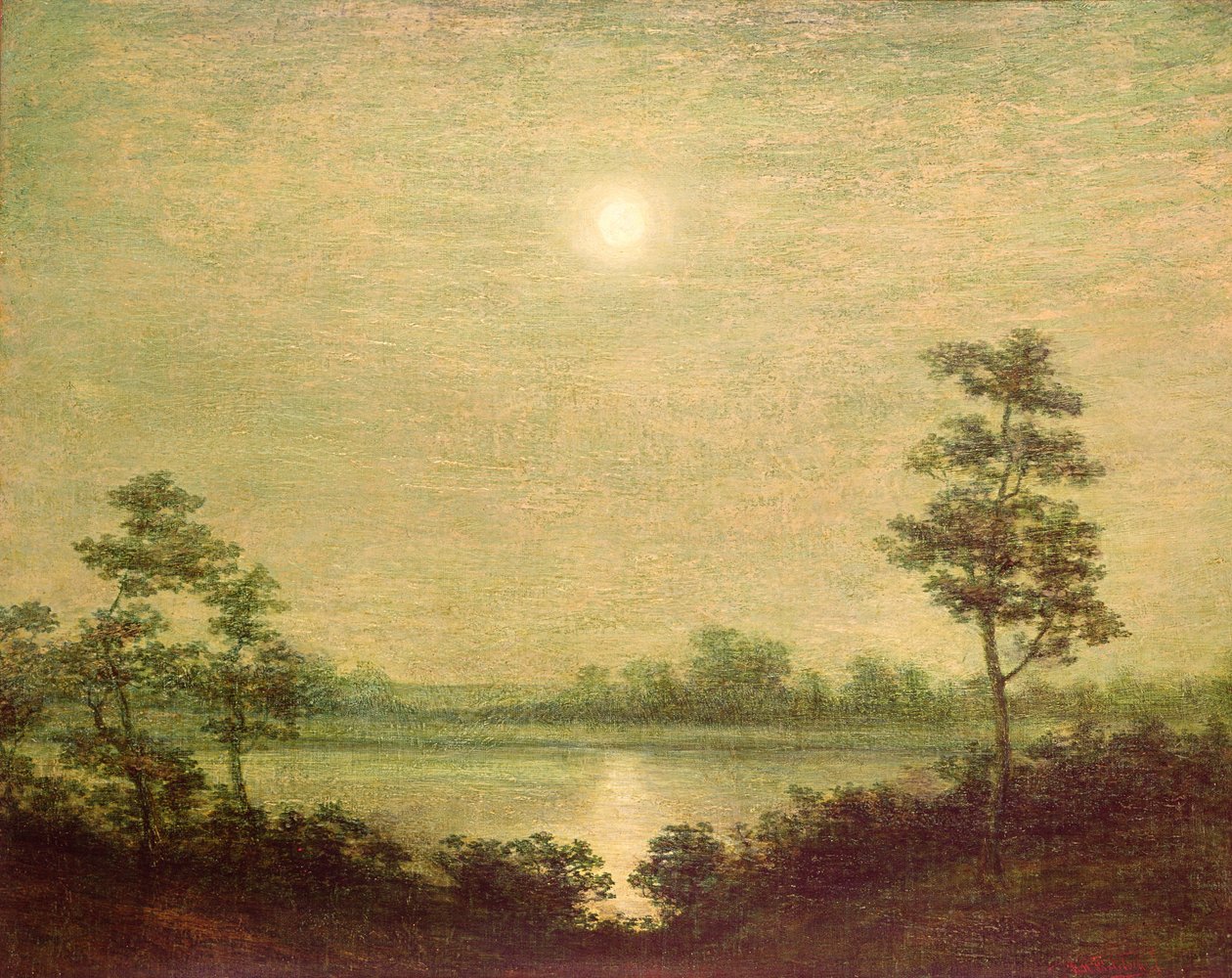Ayın doğuşu by Albert Pinkham Ryder