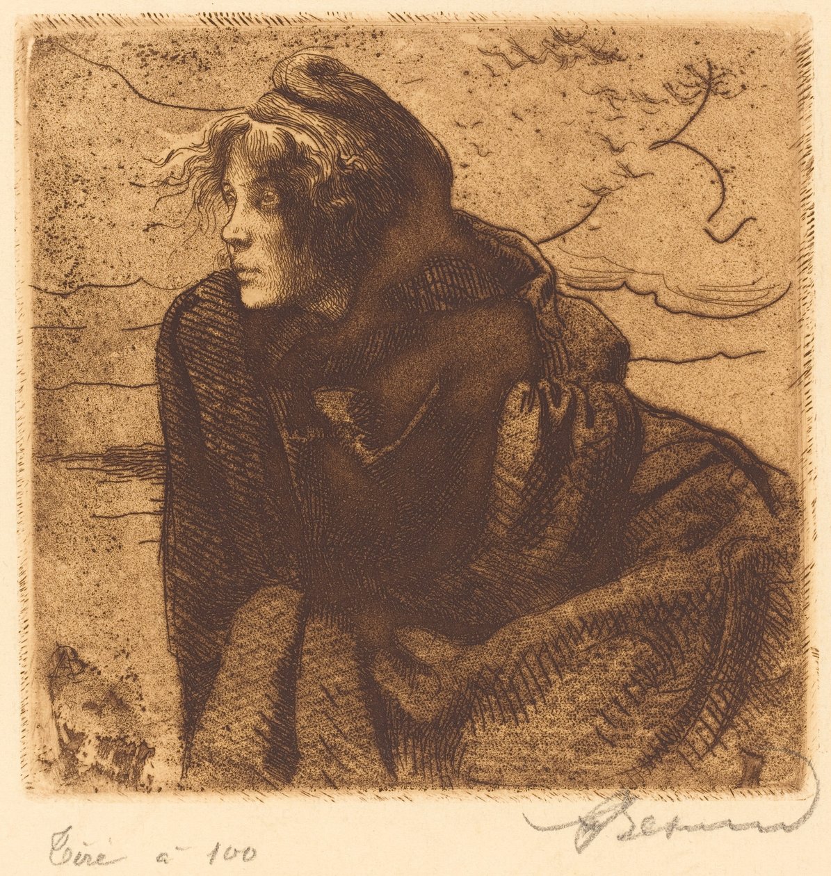 Melankoli (Melankoli) by Albert Besnard