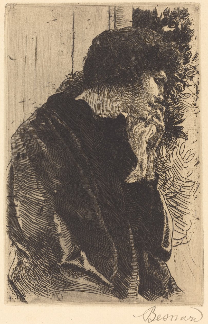 Hüzün (Tristesse) by Albert Besnard