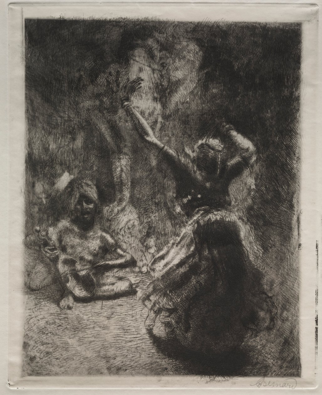 Dansçı, 1900 dolaylarında. by Paul Albert Besnard