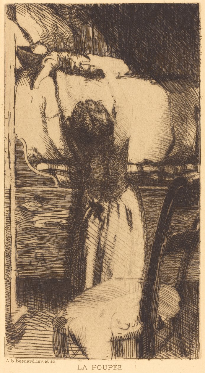 Oyuncak bebek by Albert Besnard