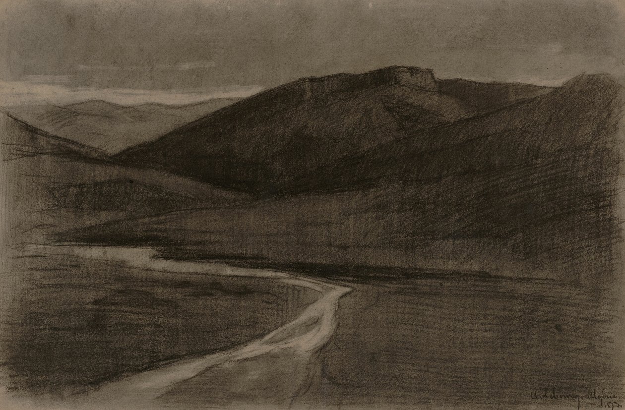 Cezayir Manzarası by Albert Charles Lebourg