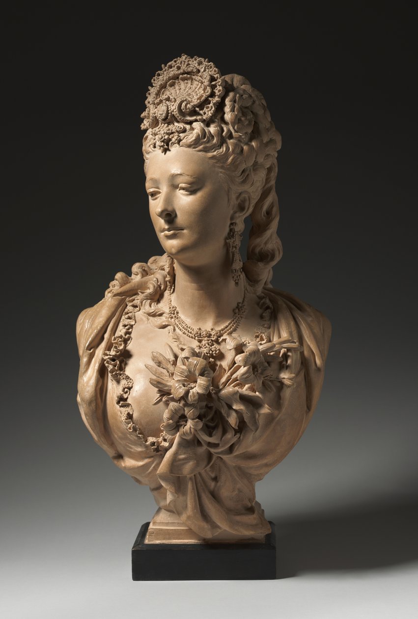Portre Büstü, c.1865 by Albert Ernest Carrier Belleuse