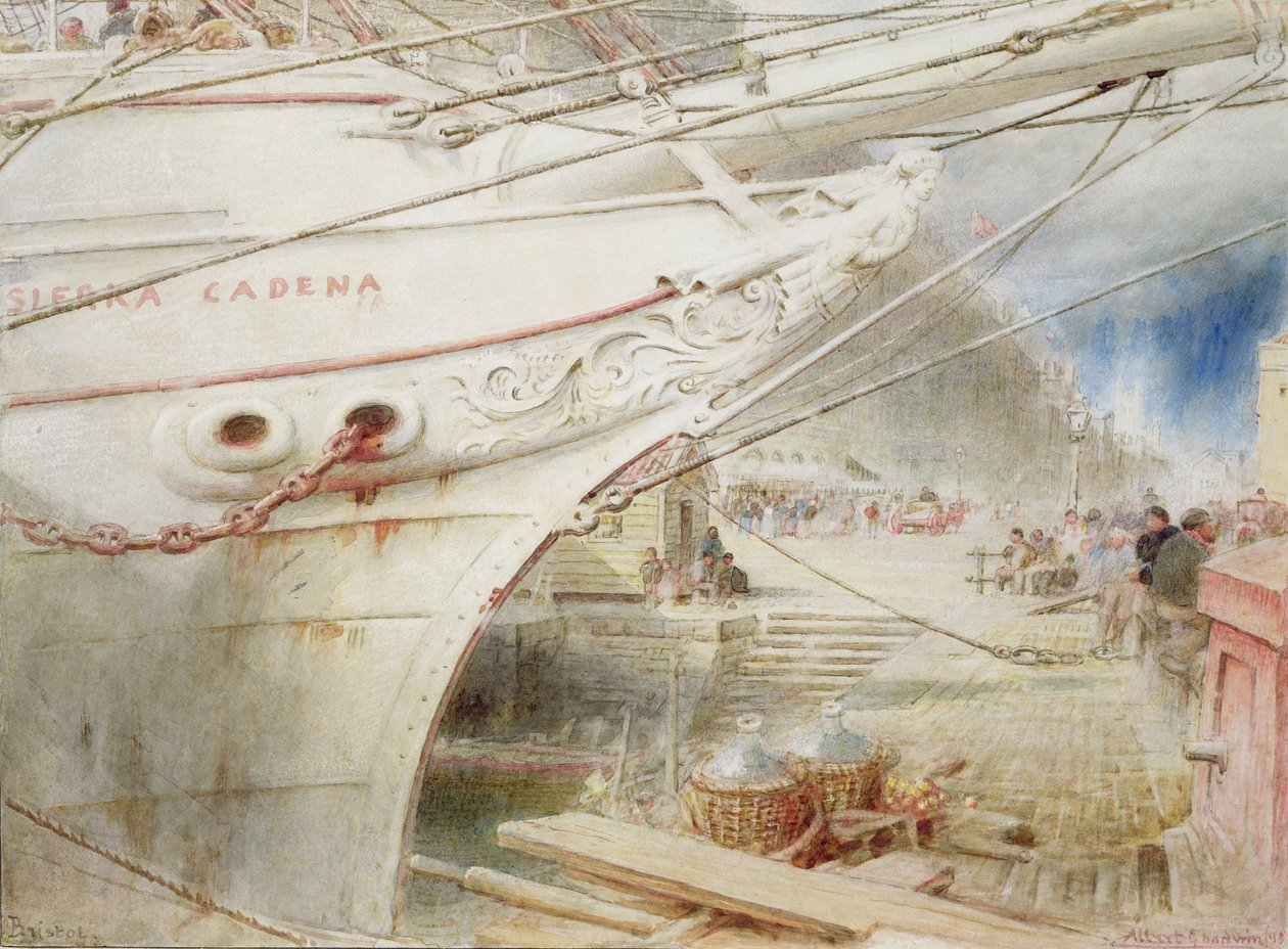 Bristol, 1893 (wc) by Albert Goodwin