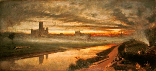 Durham by Albert Goodwin