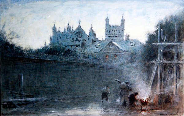 Exeter by Albert Goodwin