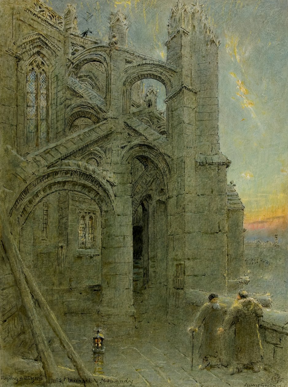 Uçan Payandalar by Albert Goodwin