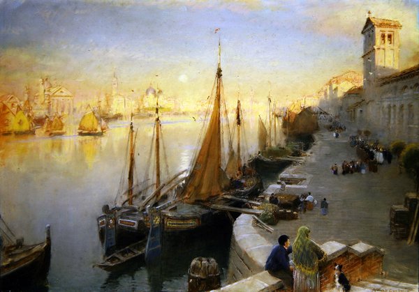 Venedik by Albert Goodwin