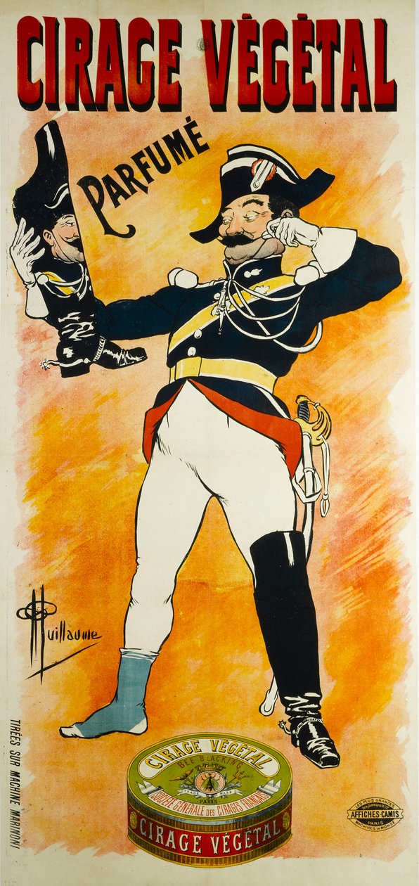 Parfümlü bitkisel ayakkabı cilası, c. 1900. by Albert Guillaume