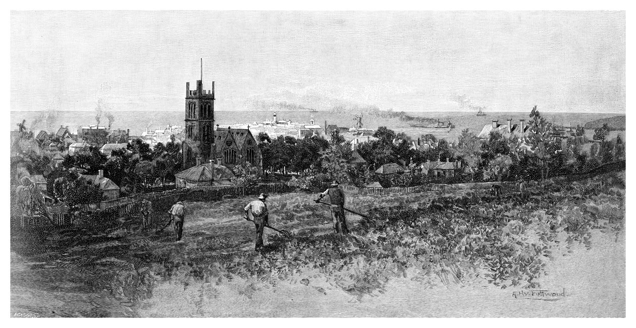 Warnambool, 1886. by Albert Henry Fullwood