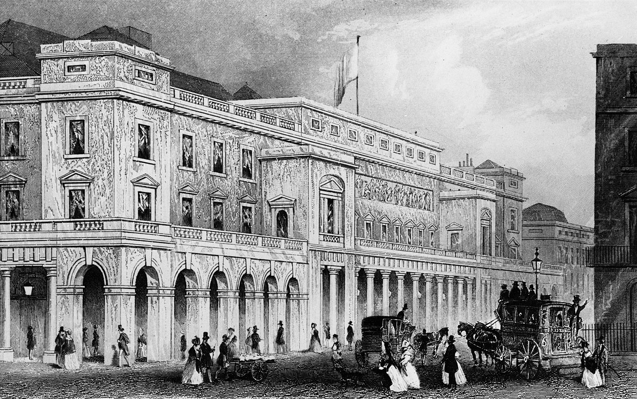 İtalyan Opera Binası, 1850 dolayları by Albert Henry Payne