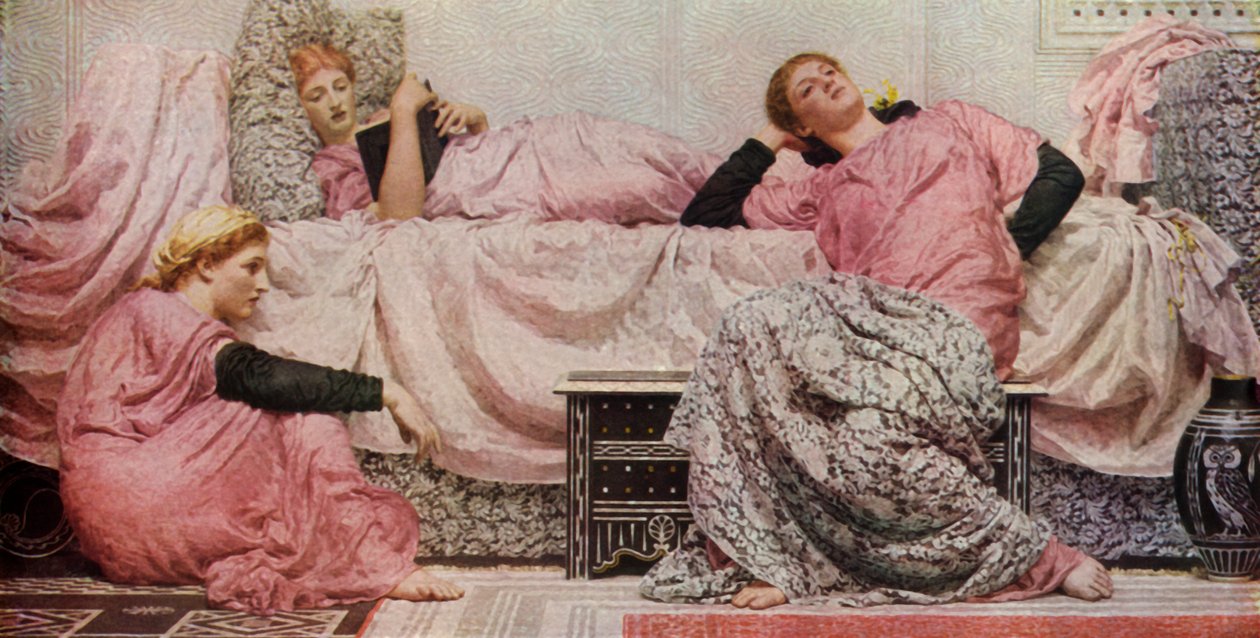 Sesli Okuma, 1884, 1936. by Albert Joseph Moore