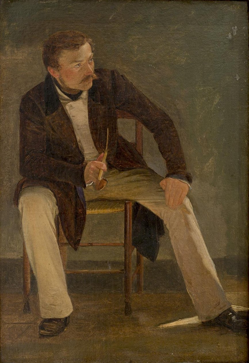 Ressam Constantin Hansen by Albert Küchler