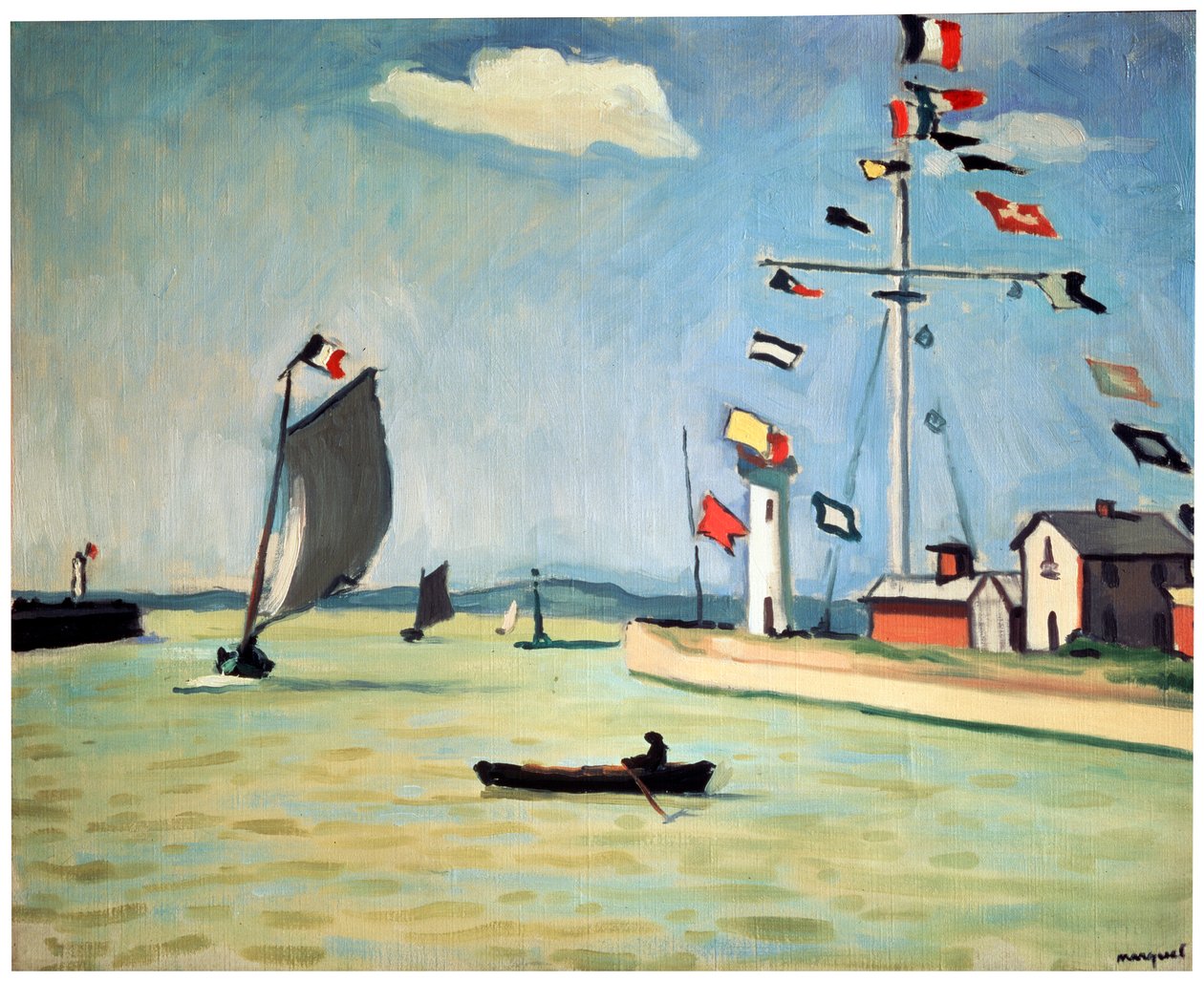 Honfleur Limanı, c1911. by Albert Marquet