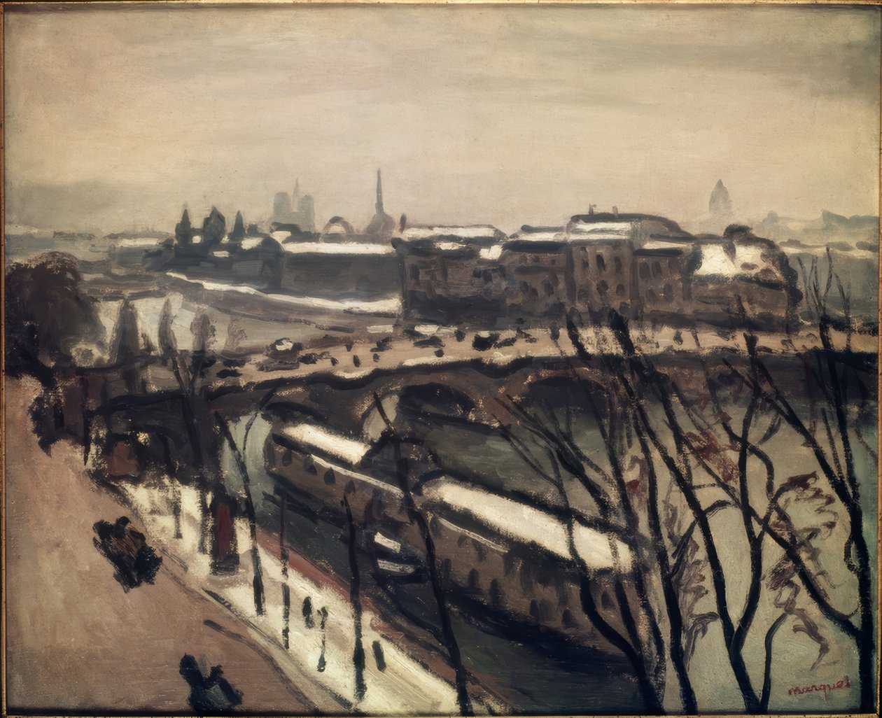 Seine rıhtımları by Albert Marquet
