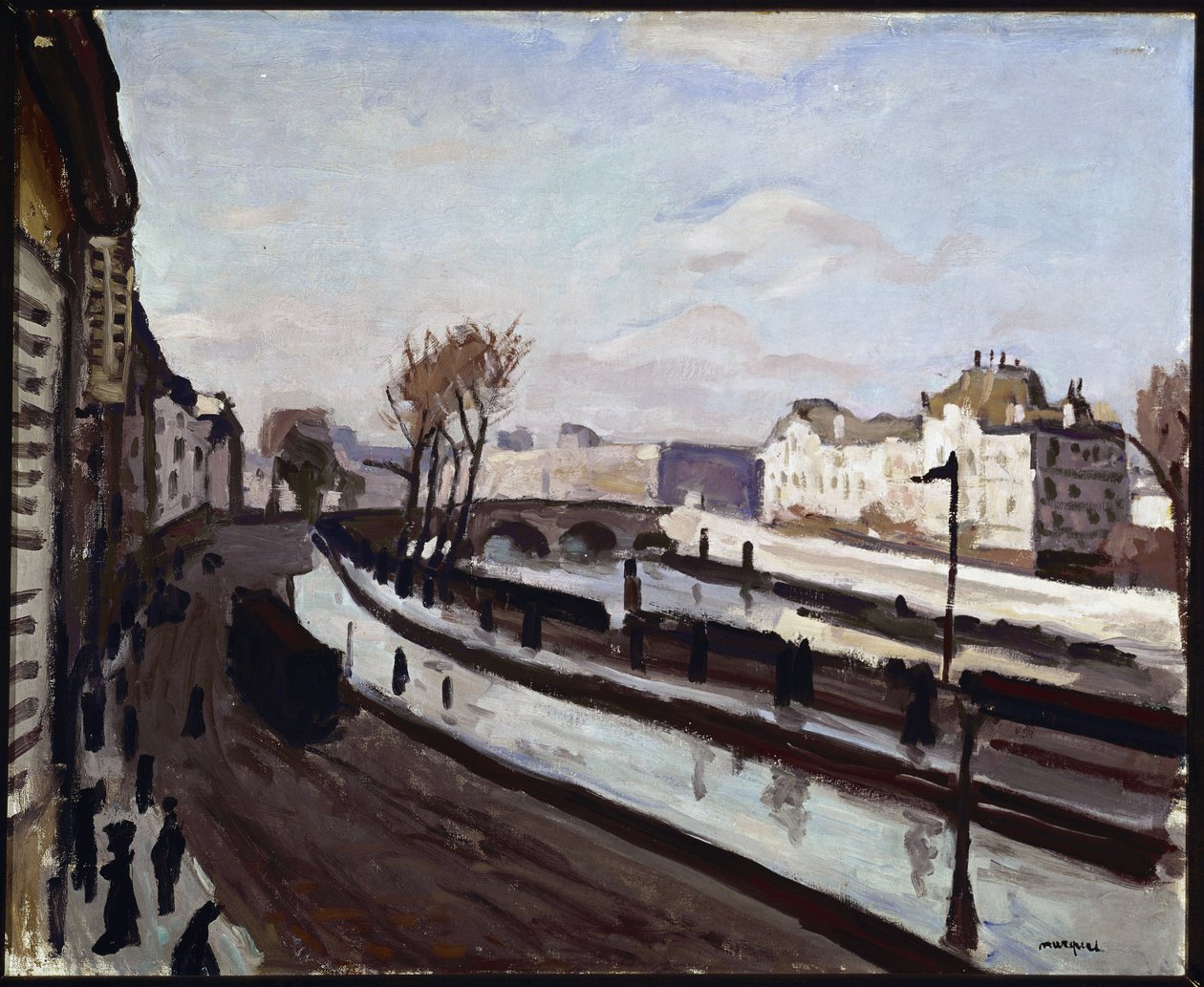 Paris, Quai des Grands-Augustins by Albert Marquet