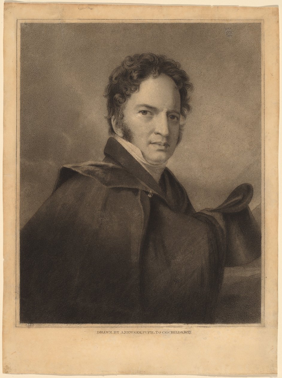 Gideon Fairman by Albert Newsam after Thomas Sully