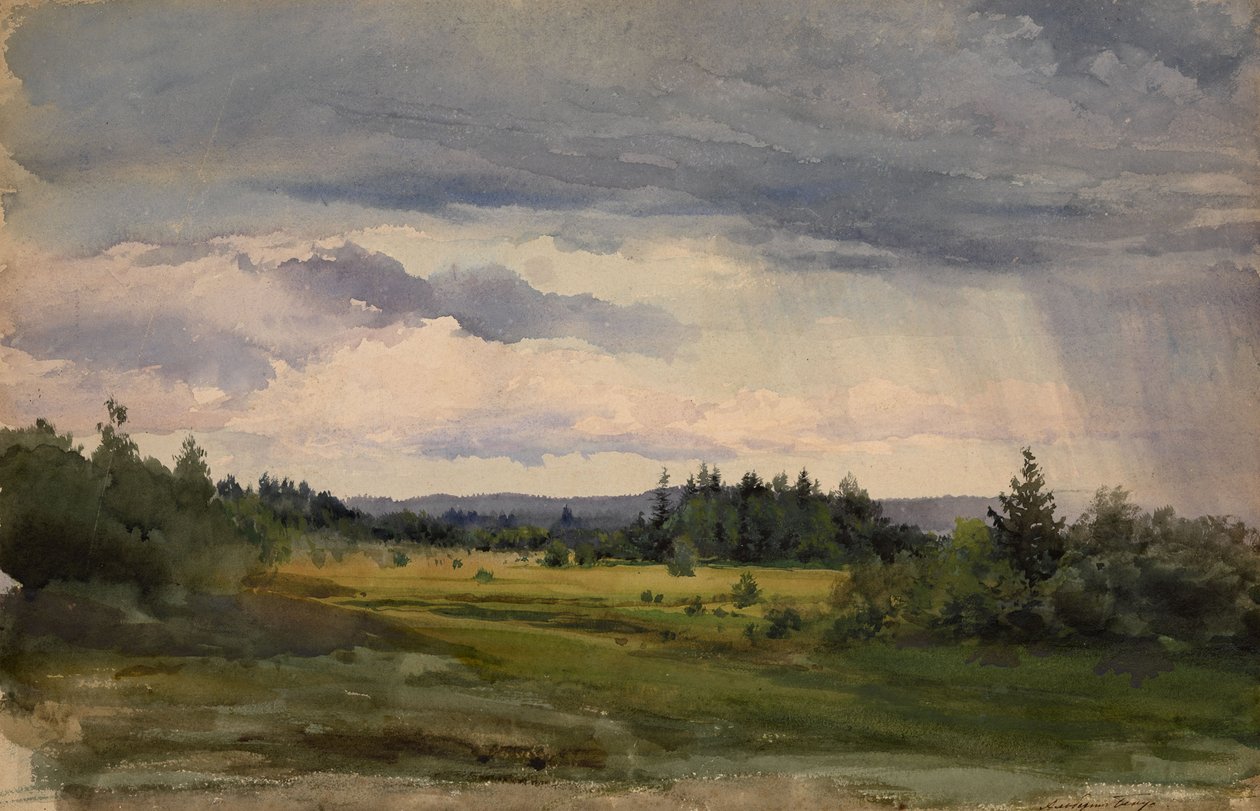 Manzara by Albert Nikolaevich Benois
