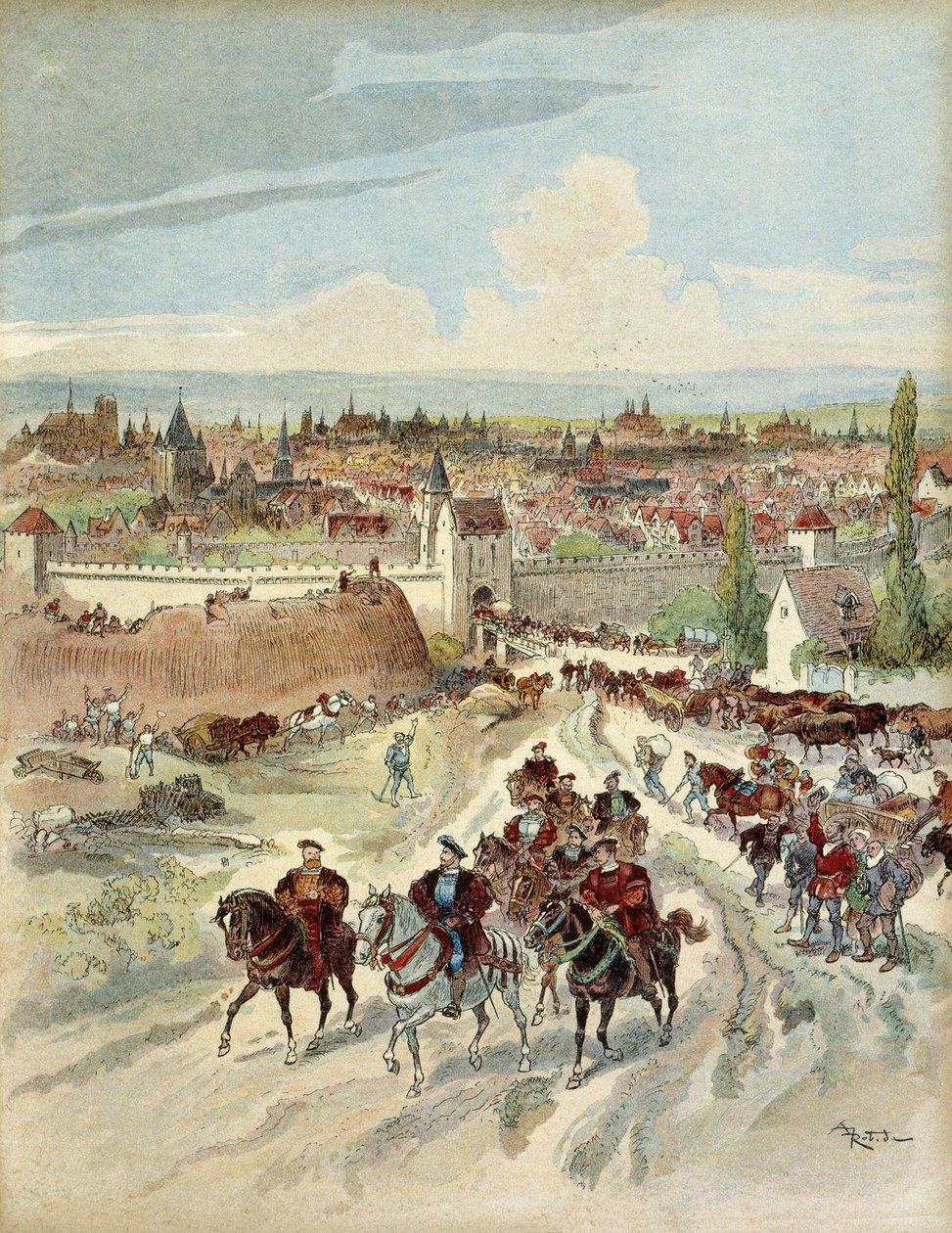 1. François by Albert Robida