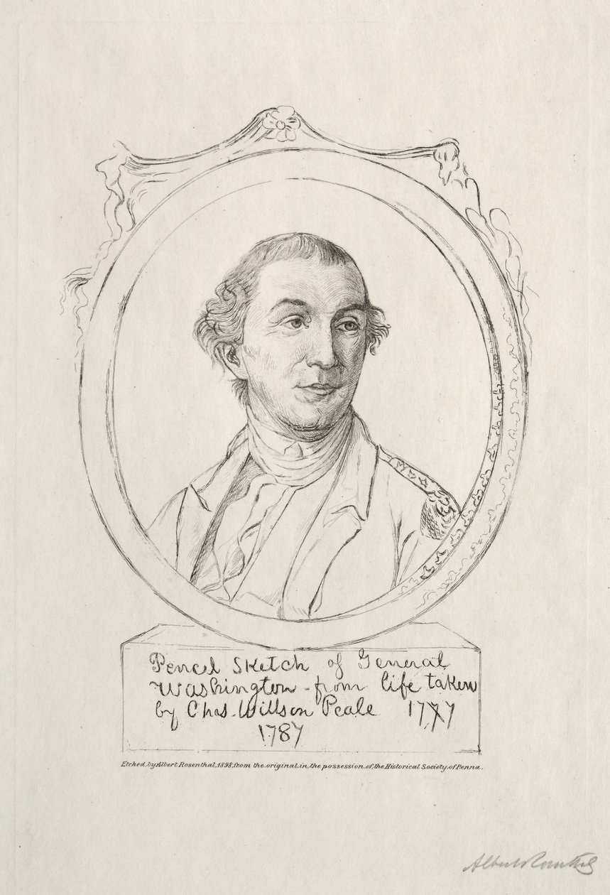 George Washington by Albert Rosenthal