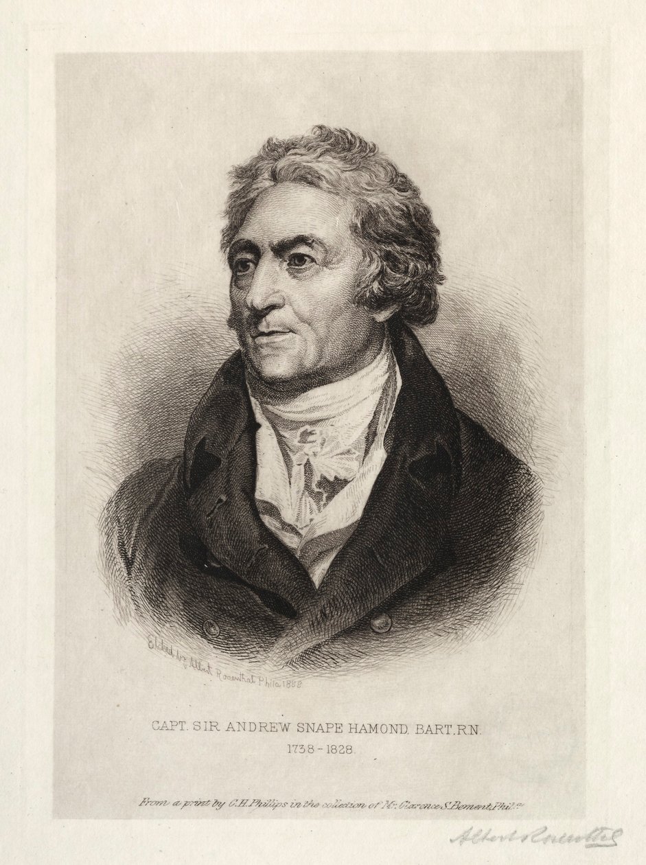 Sör Andrew Snape Hammond, 1888. by Albert Rosenthal