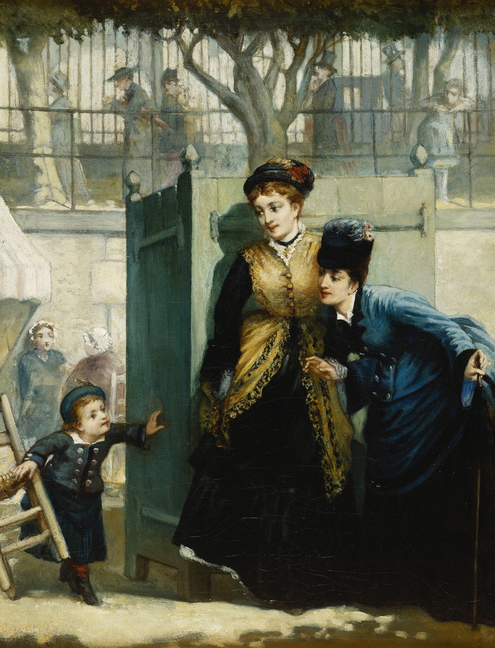 Saklambaç, 1876 by Albert Snr. Ludovici