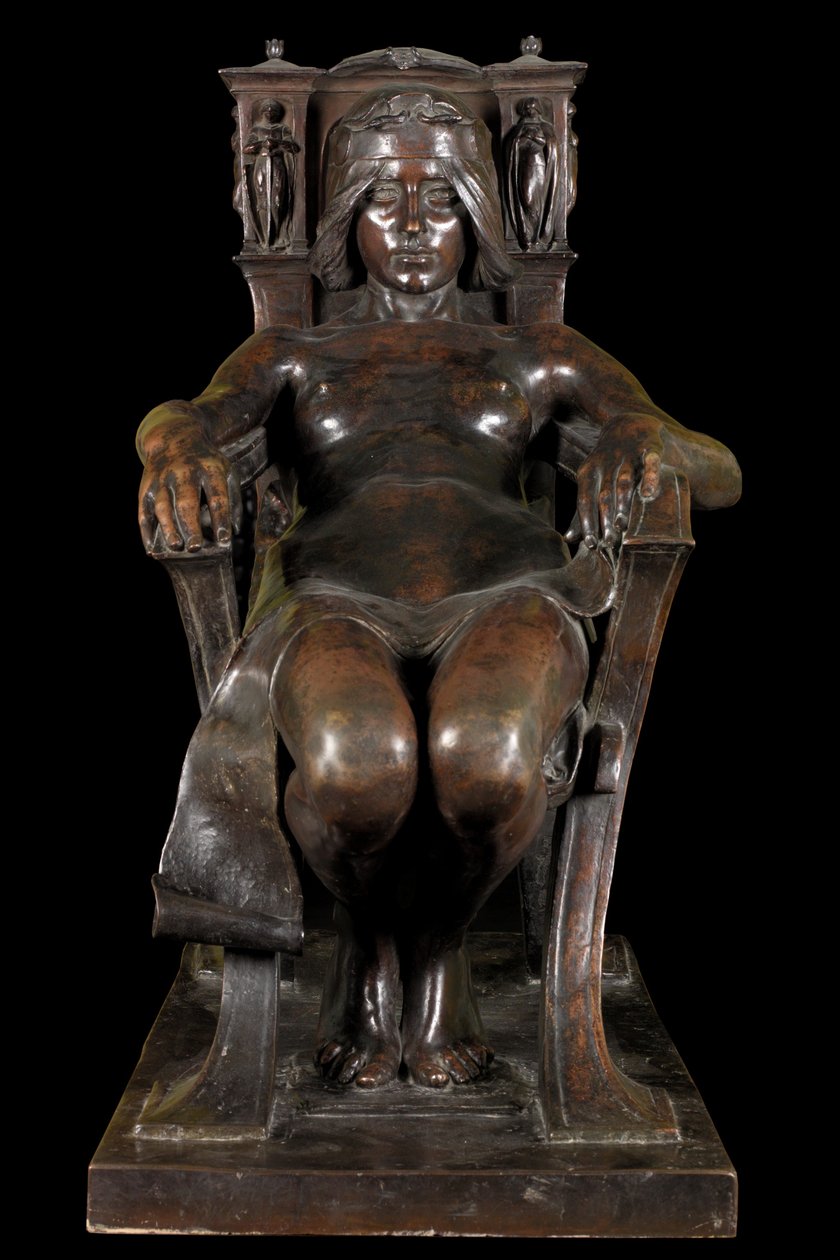 Tefekkür Ruhu (bronz) by Albert Toft