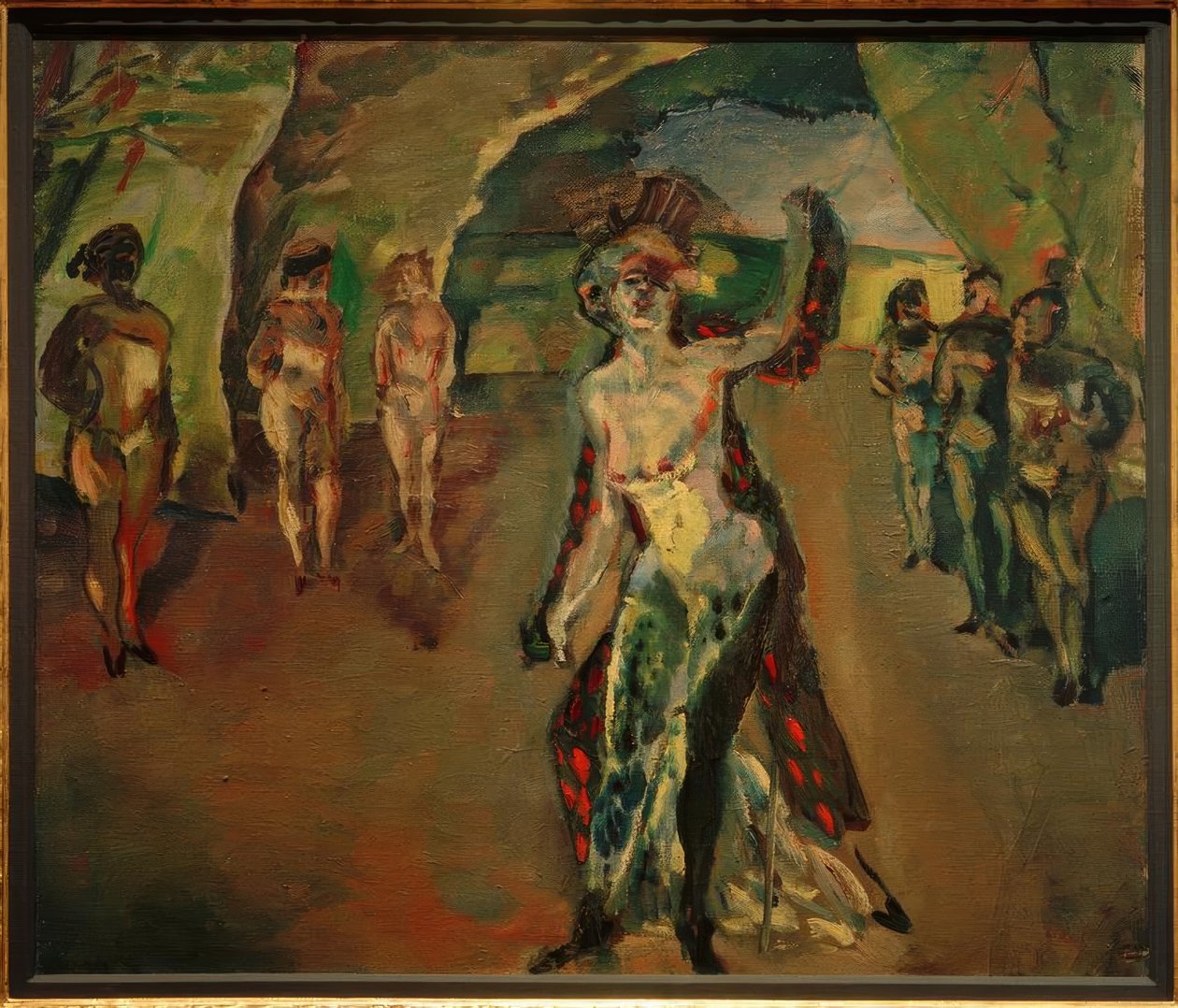 Şarkıcı by Albert Weisgerber