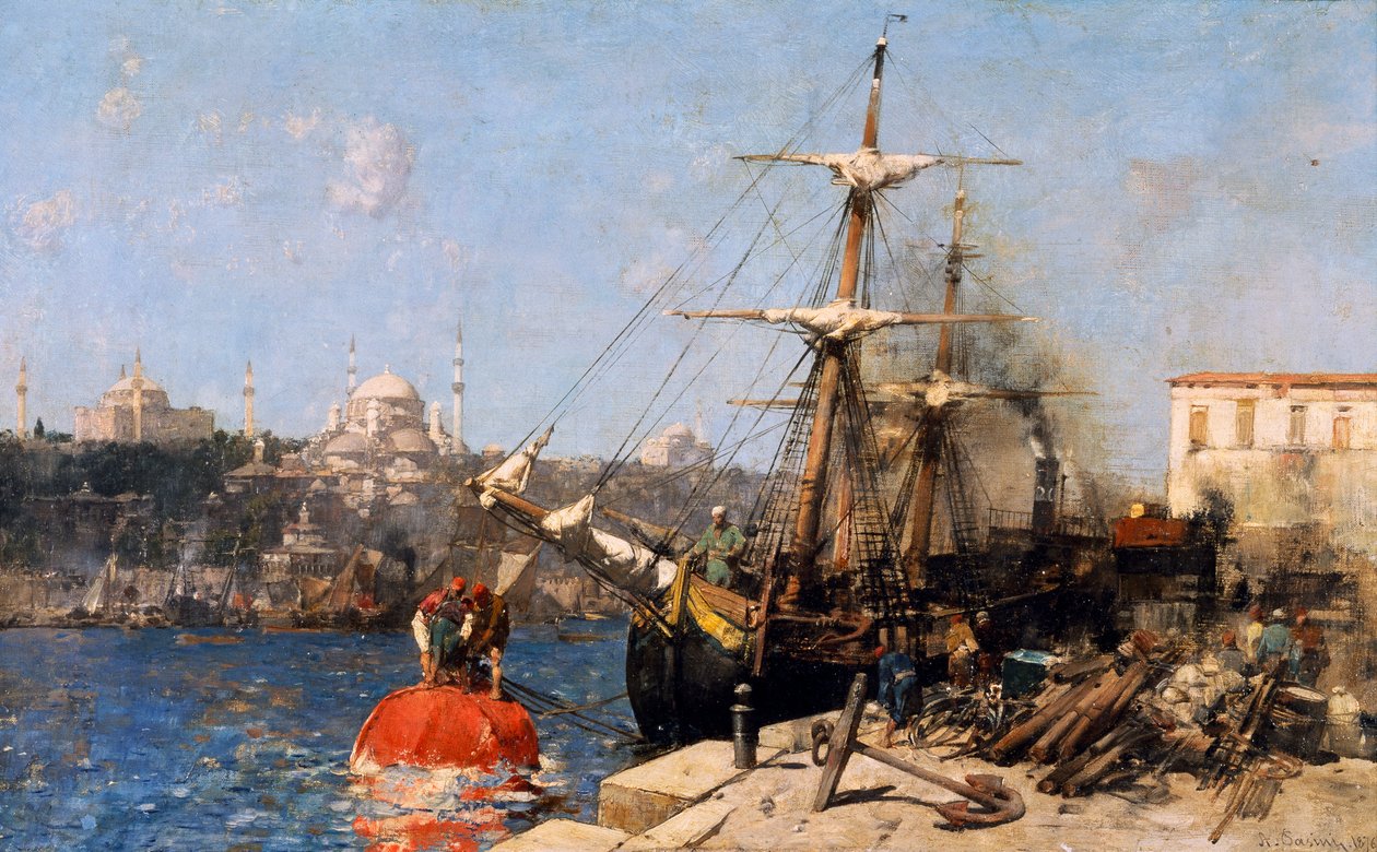 Haliç by Alberto Pasini