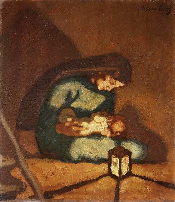 madonna by Albin Egger Lienz