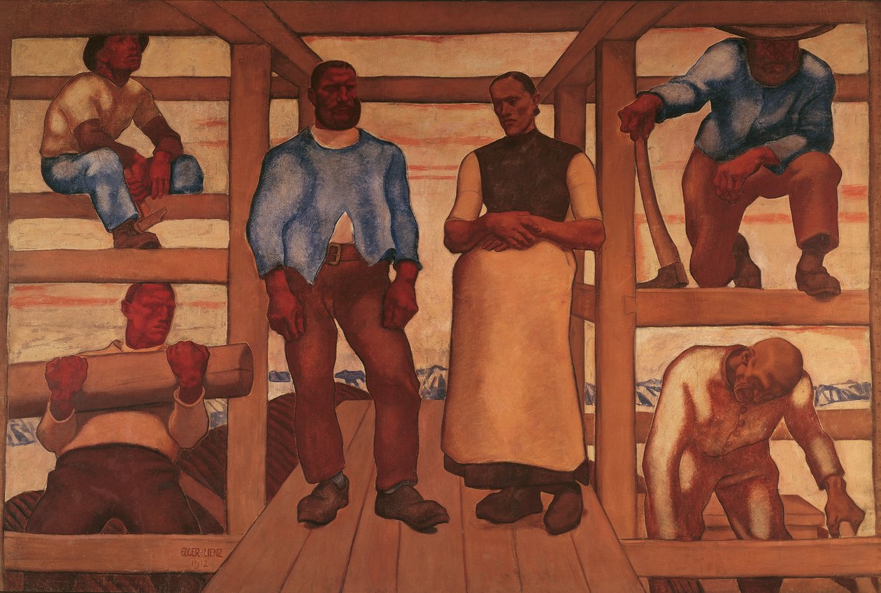 Yaşam by Albin Egger Lienz