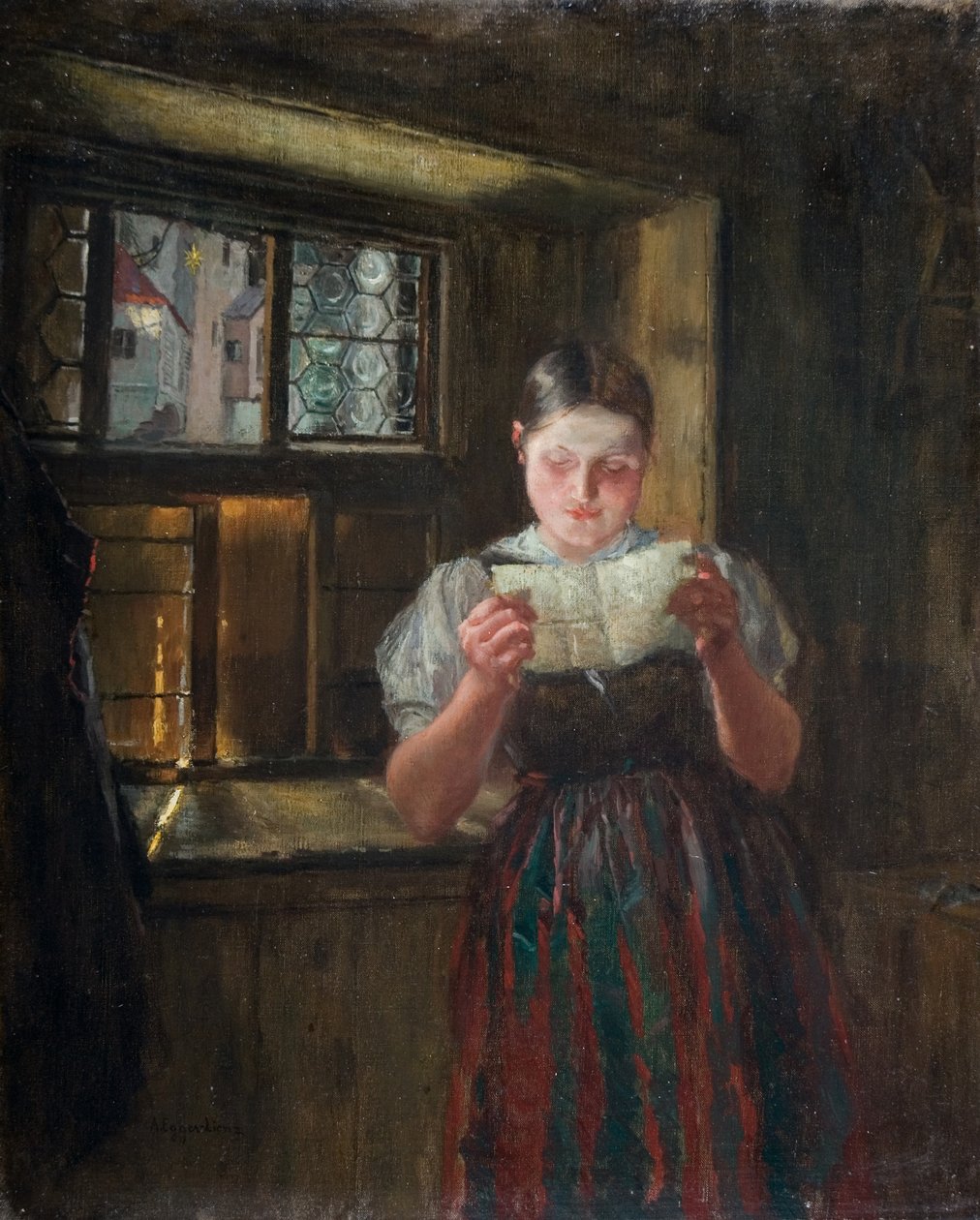 Onun tarafından by Albin Egger Lienz