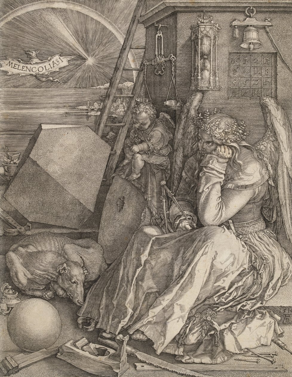 melenkolya ben by Albrecht Dürer