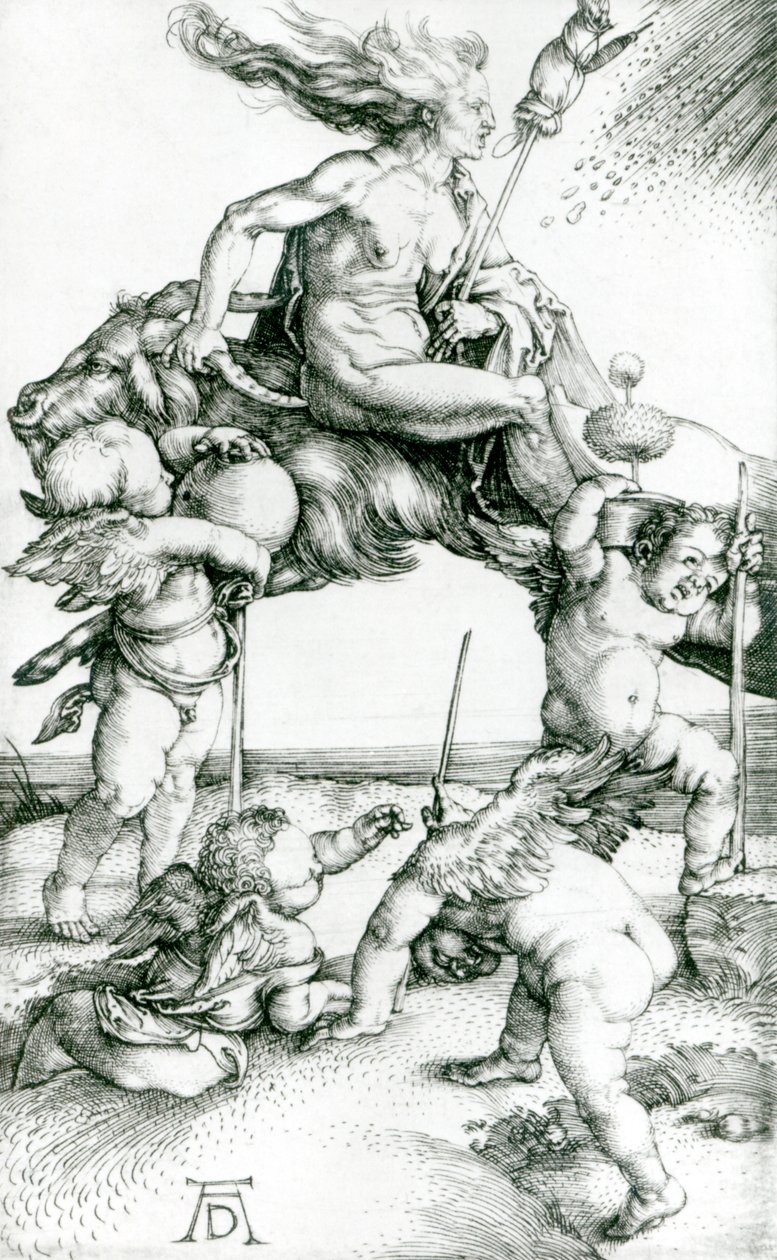 Cadı by Albrecht Dürer