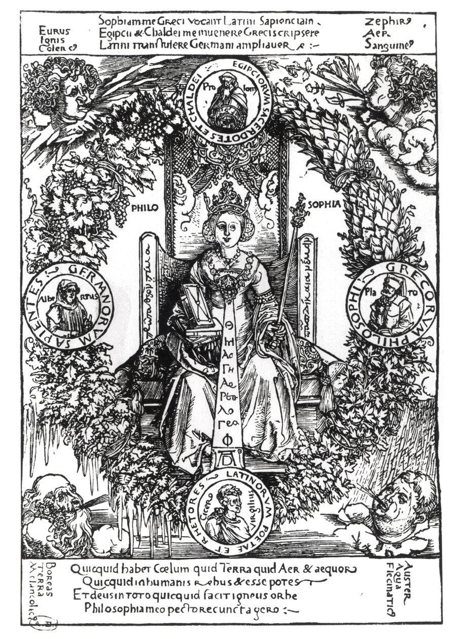 Felsefe Alegorisi, 1502 by Albrecht Dürer