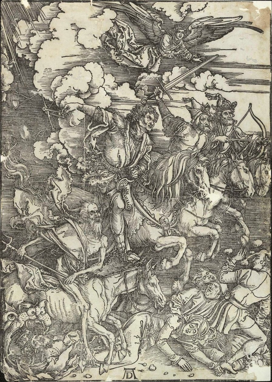 Mahşerin Dört Atlısı by Albrecht Dürer