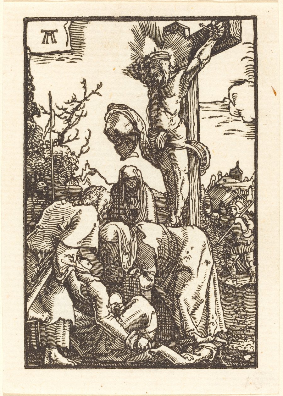 İsa çarmıhta by Albrecht Altdorfer