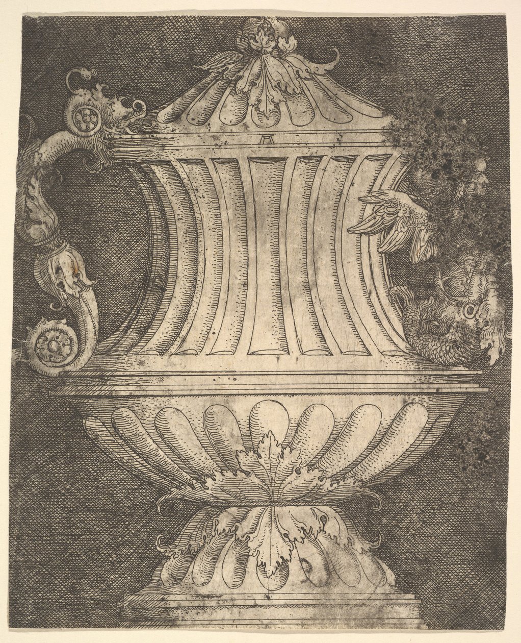 Bir Siren.n.d ile Ewer by Albrecht Altdorfer