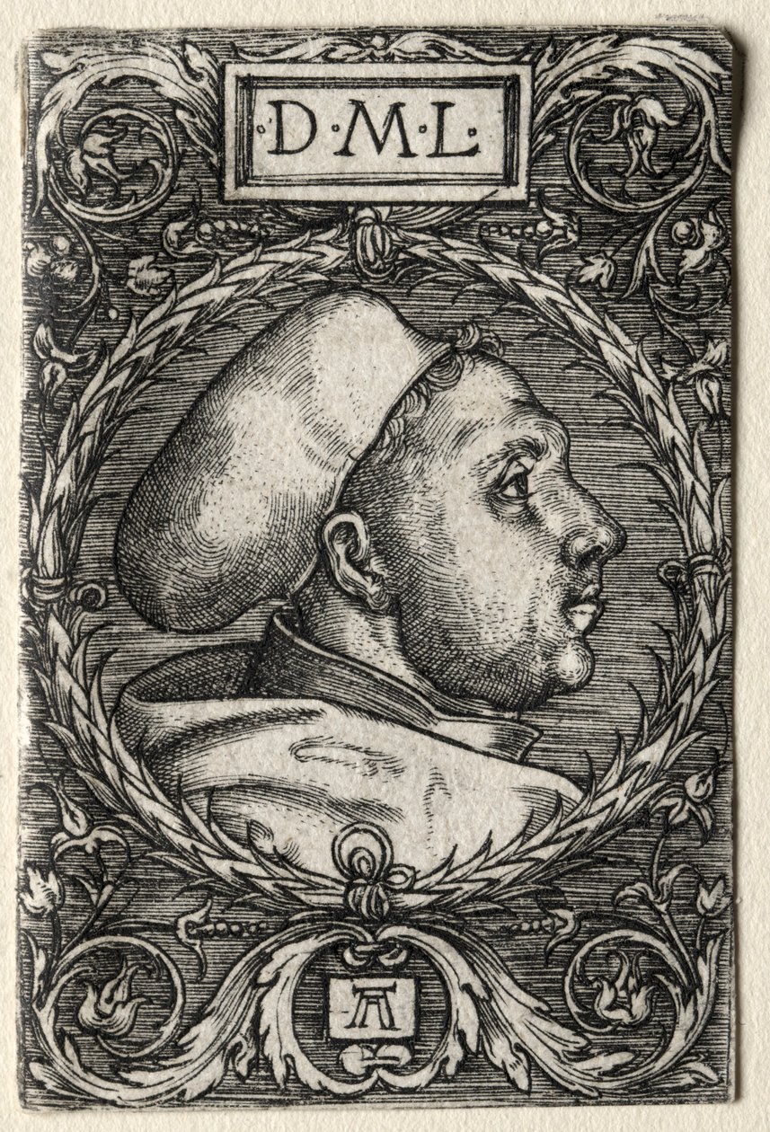 Martin Luther, yaklaşık 1525. by Albrecht Altdorfer