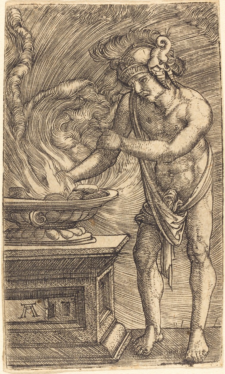 Mucius Scaevola by Albrecht Altdorfer