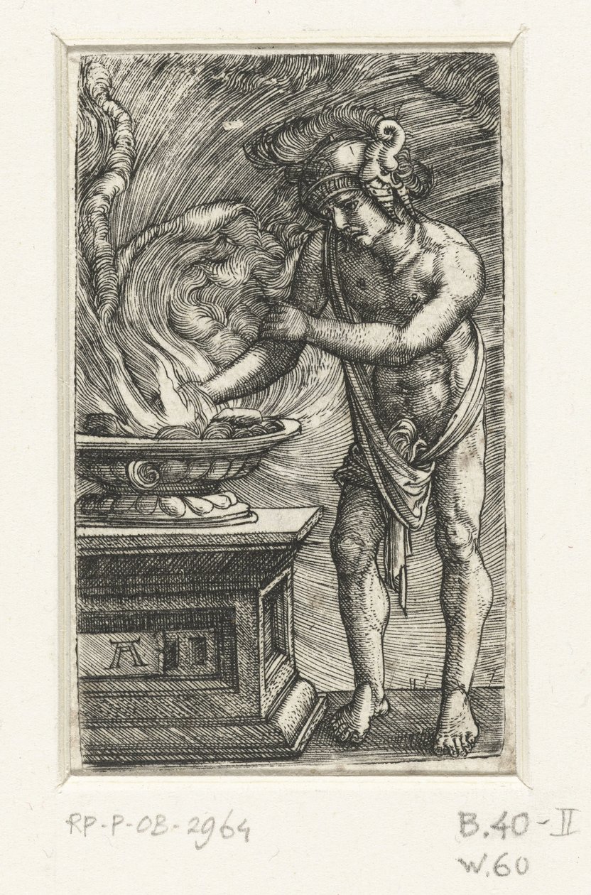 Mucius Scaevola by Albrecht Altdorfer