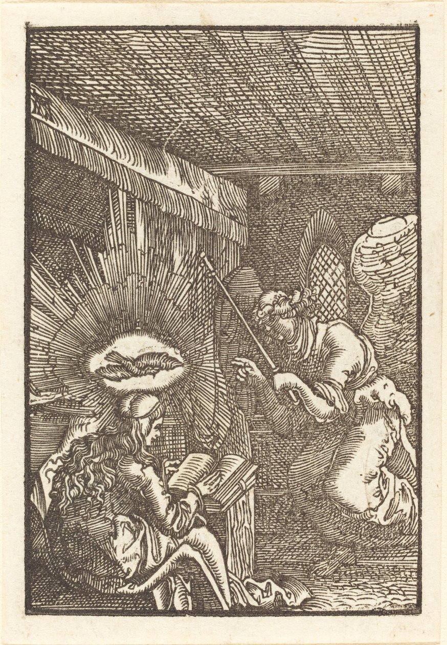 Duyuru by Albrecht Altdorfer