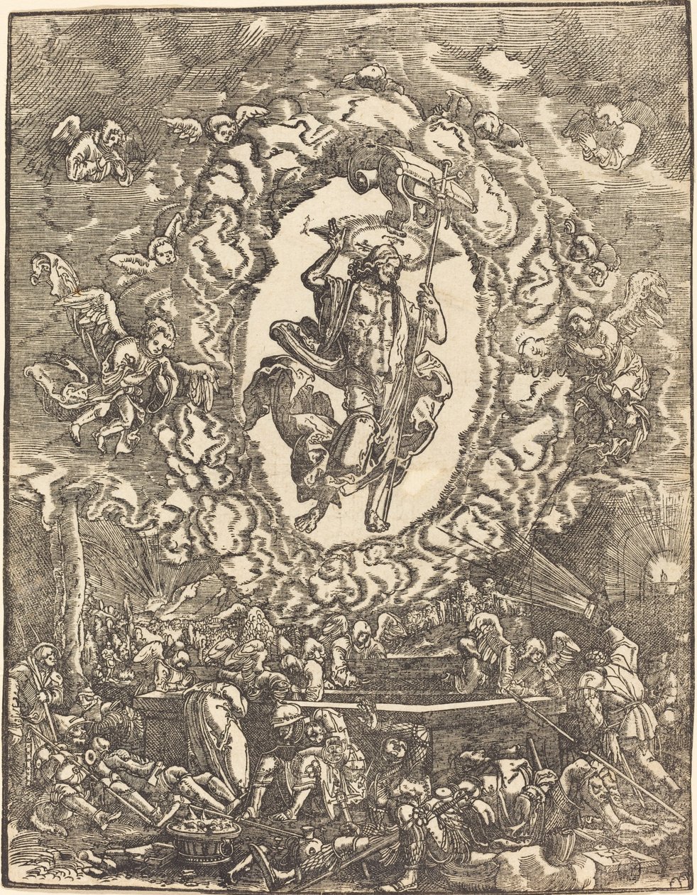 Diriliş by Albrecht Altdorfer