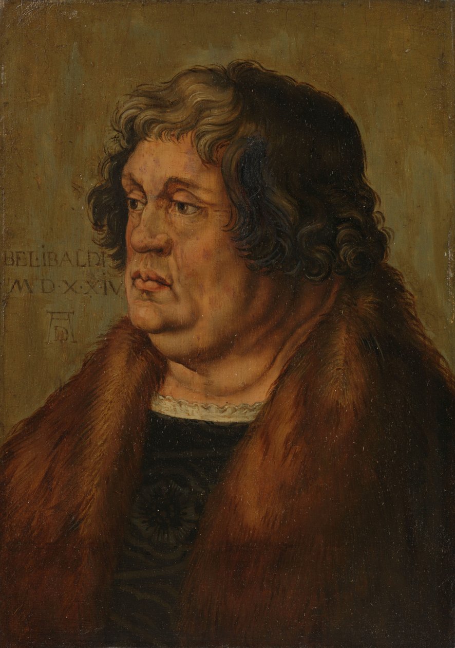 Willibald Pirkheimer (1470-1530) by Albrecht Dürer (copy after)