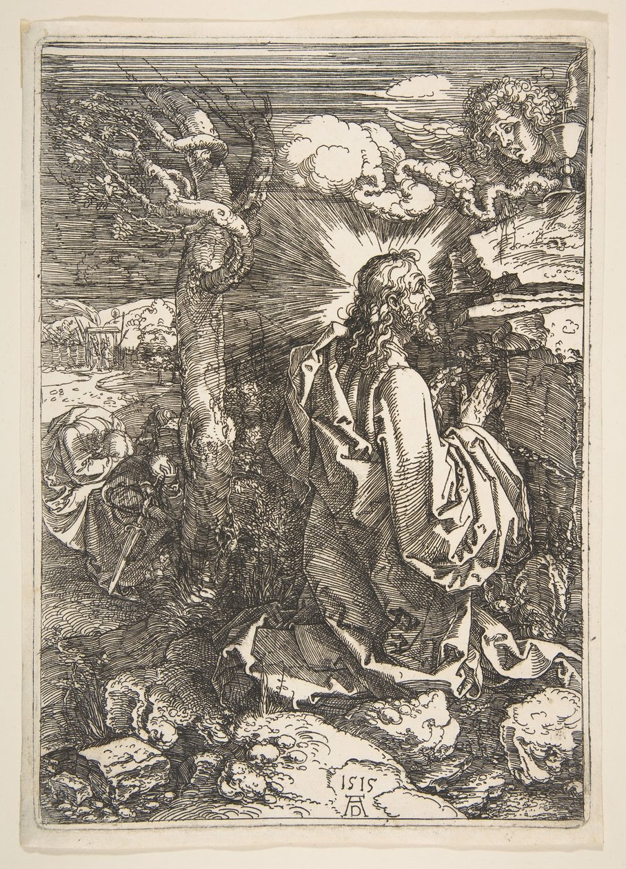 Bahçedeki Acı, 1515. by Albrecht Dürer