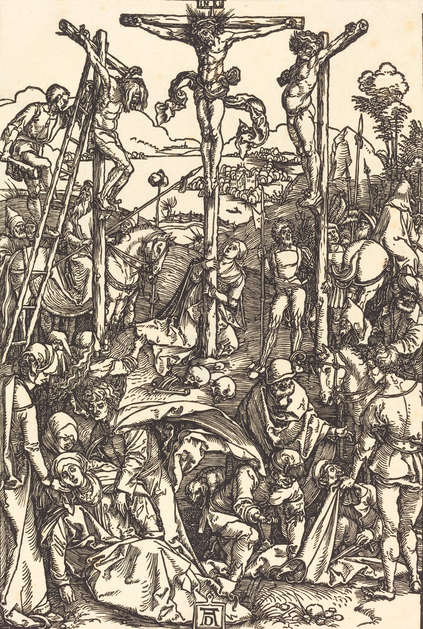 Üç Haçlı Calvary, c. 15041505. by Albrecht Dürer