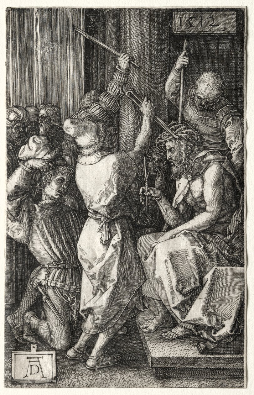 Dikenlerle Taçlandırılan İsa by Albrecht Dürer