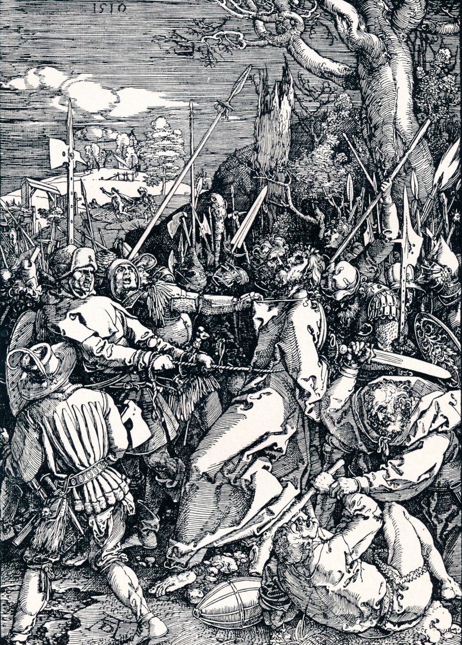 İsa Tutsak Alındı, 1510 1906 by Albrecht Dürer