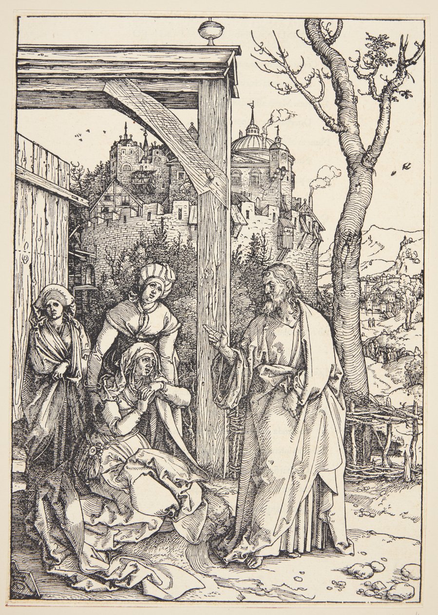 İsa Annesinden Ayrılırken by Albrecht Dürer
