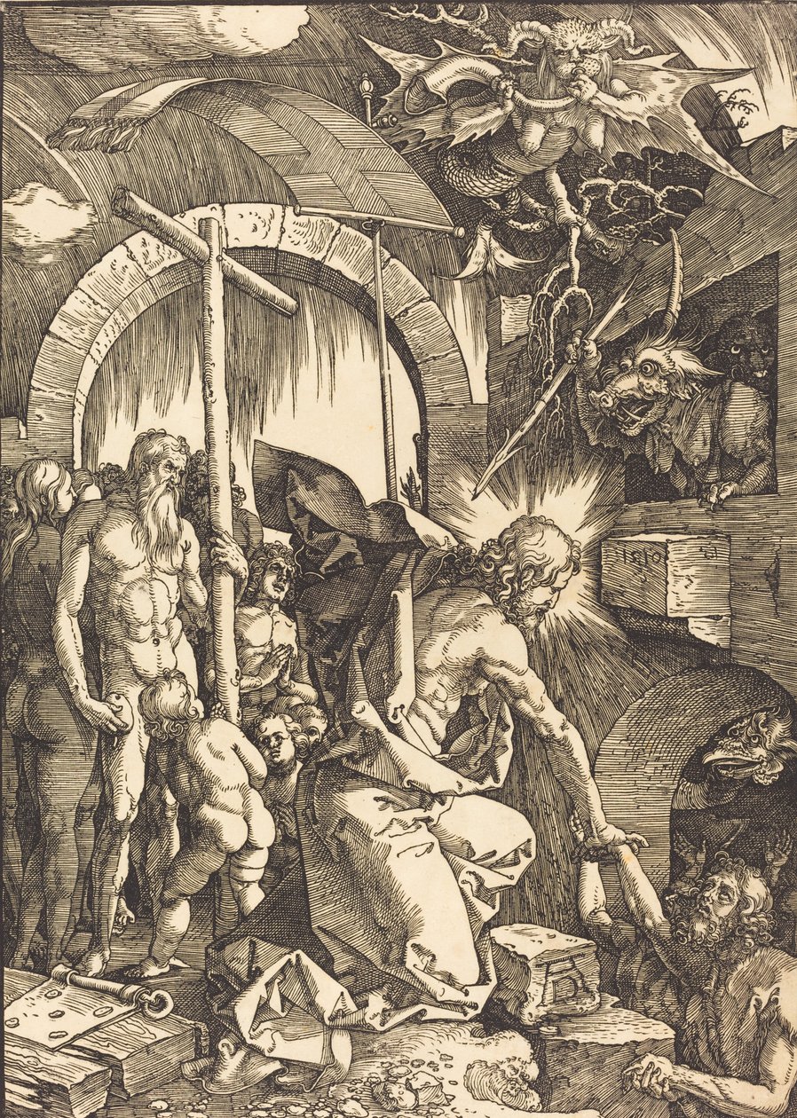 Araftaki İsa, 1510. by Albrecht Dürer